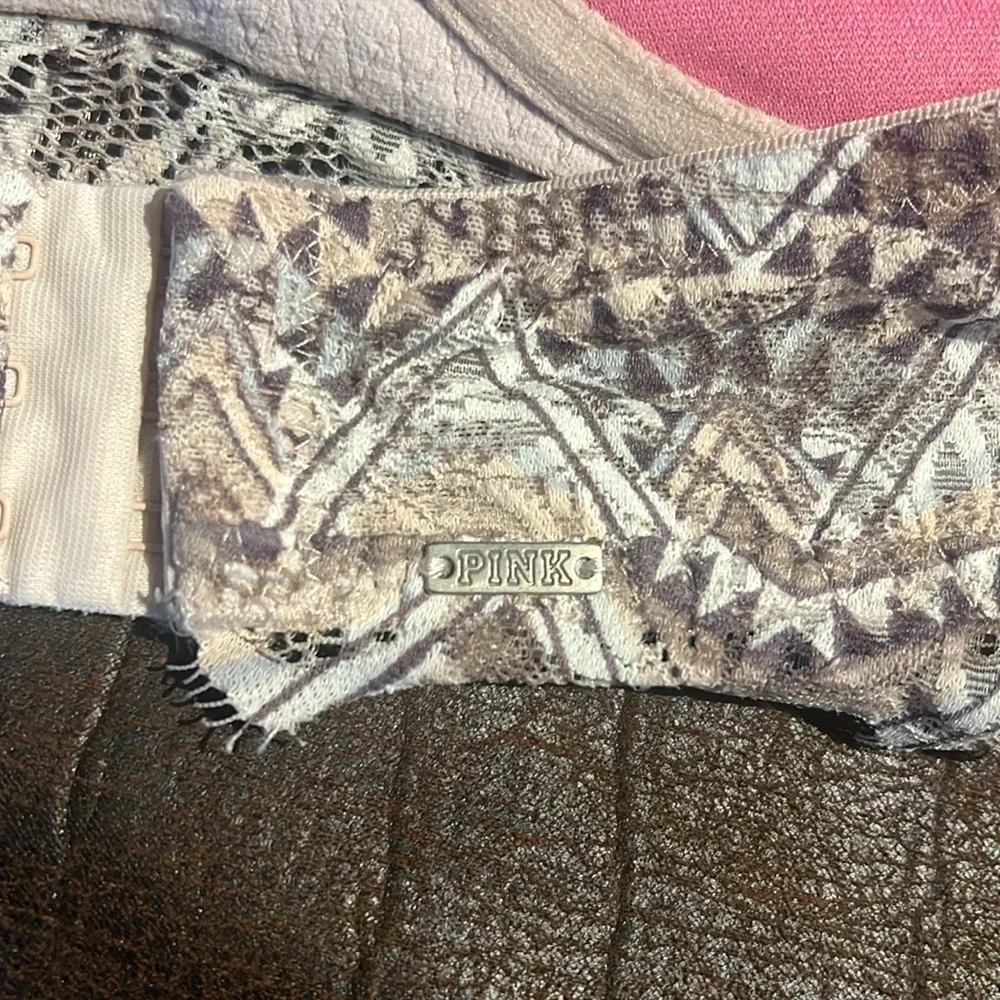 Victoria secret pink Boho Lace Halter Bralette - Picture 10 of 12